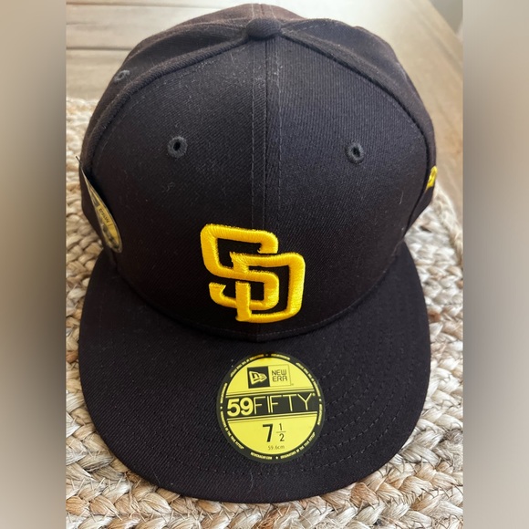 Authentic SAN DIEGO Padres New Era 59FIFTY Cap; NWT - Picture 4 of 5